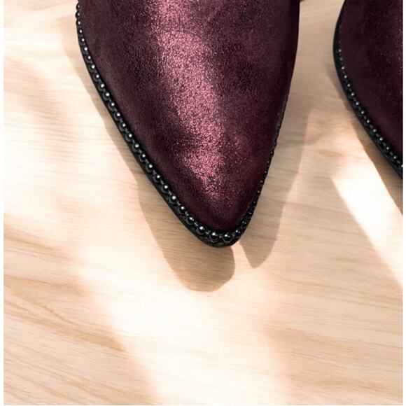 Coach G1226 Beadchain Glitter Suede Pump Size 8 - Picture 8 of 11